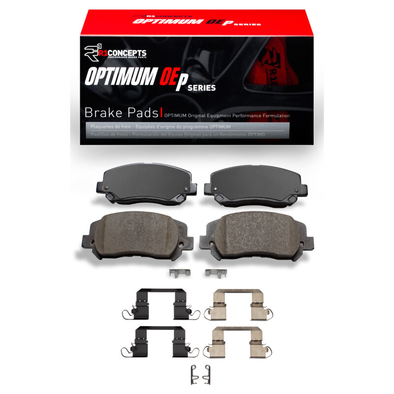 Chrysler 200 Brake Pads - Front - R1 Concepts - Optimum OE Pads - `14-`22 Chrysler 200 Brake Pads - Front - R1 Concepts - Optimum OE Pads - `14-`22